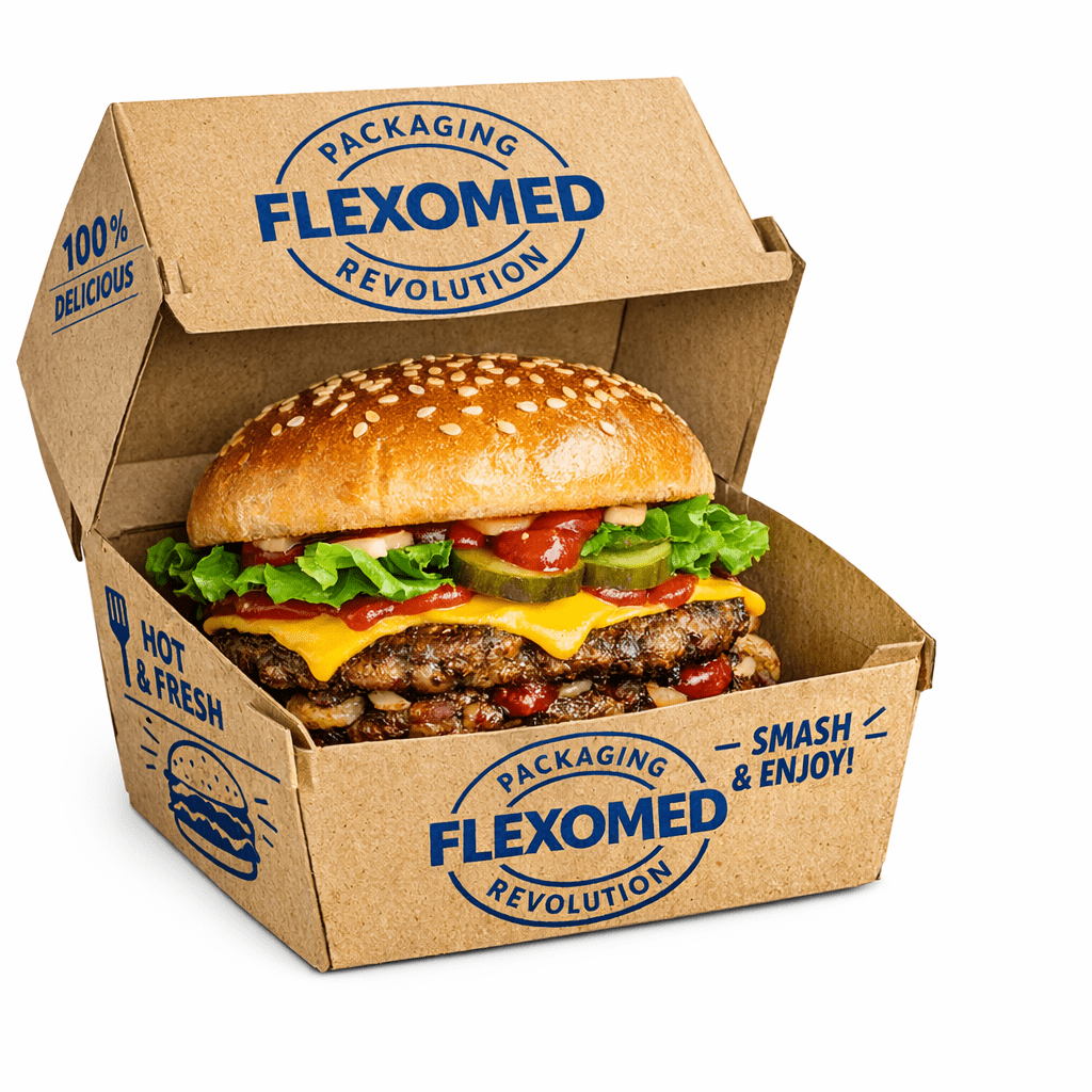 Packaging para smash burger